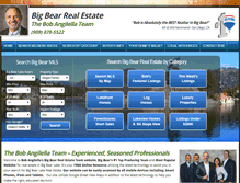 Tablet Screenshot of bigbearhomesandland.com